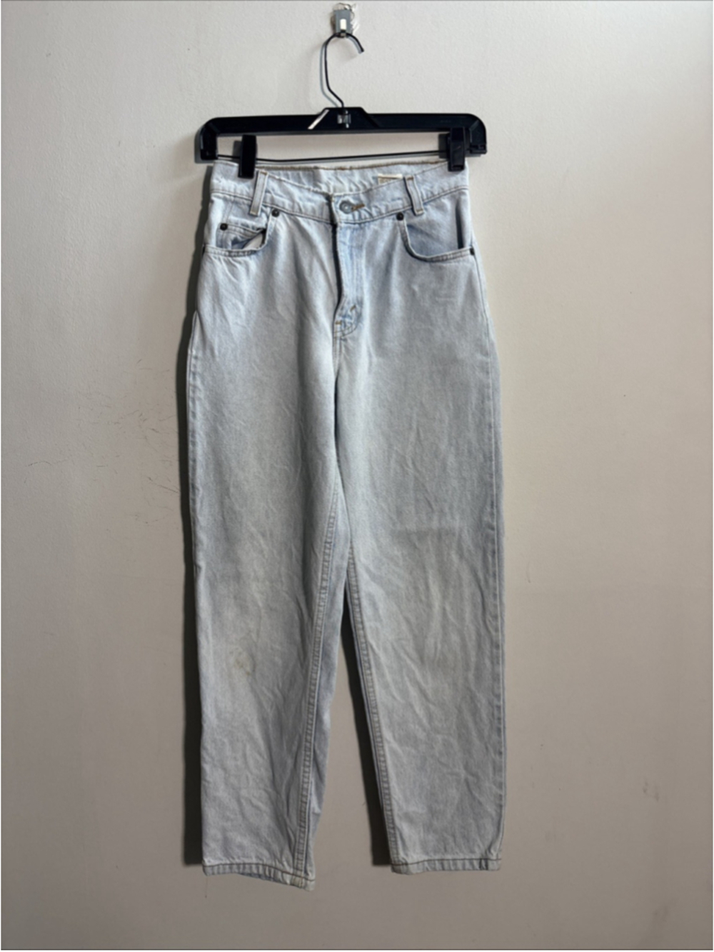 VTG LEVI STRAUSS JEANS 31350-0234 ORANGE TAB SIZE 12 REGULAR LIGHT WASH WOMEN’S